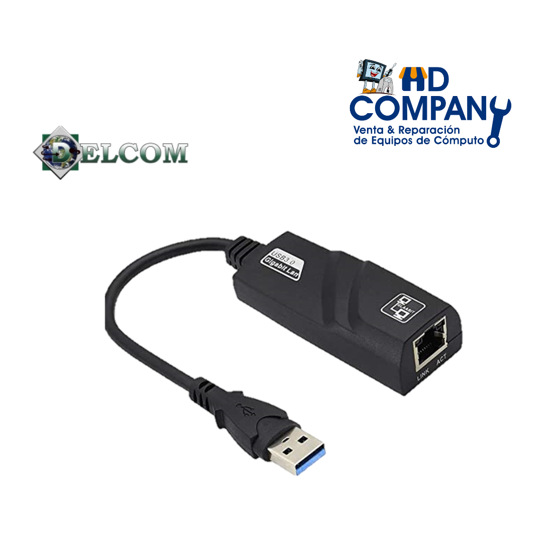 ADAPTADOR USB A RED 2.0 |DELCOM