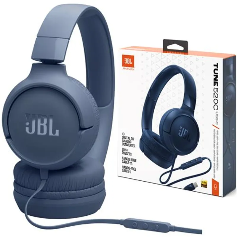 Audifono JBL Tune 500 Azul