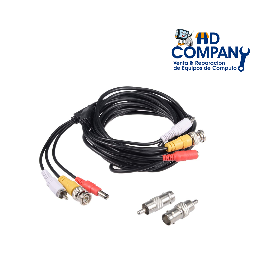 CABLE CCTV MODEL BNC + DC 10m