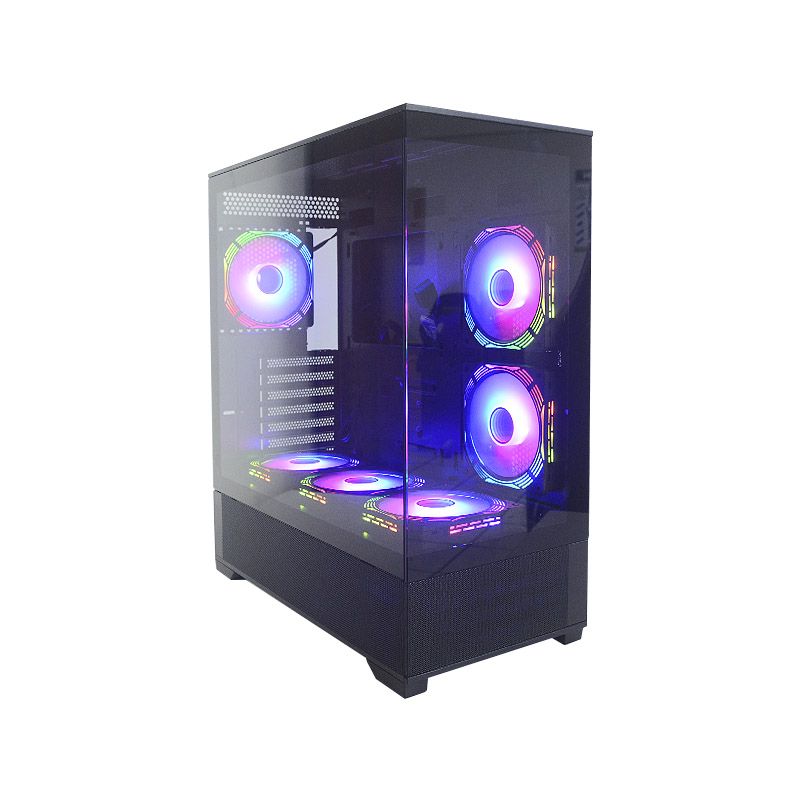 CASE GAMEMAX HALION VISTA AB FULL VIDRIO 6XARG,HUB,410MM VGA