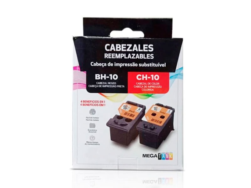 Cabezal Canon Negro BH-10 + COLOR CH-10/ 6010/5010