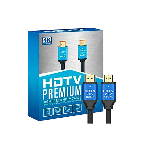 Cable HDMI 15M PREMIUM CAJA AZUL 4K UHD