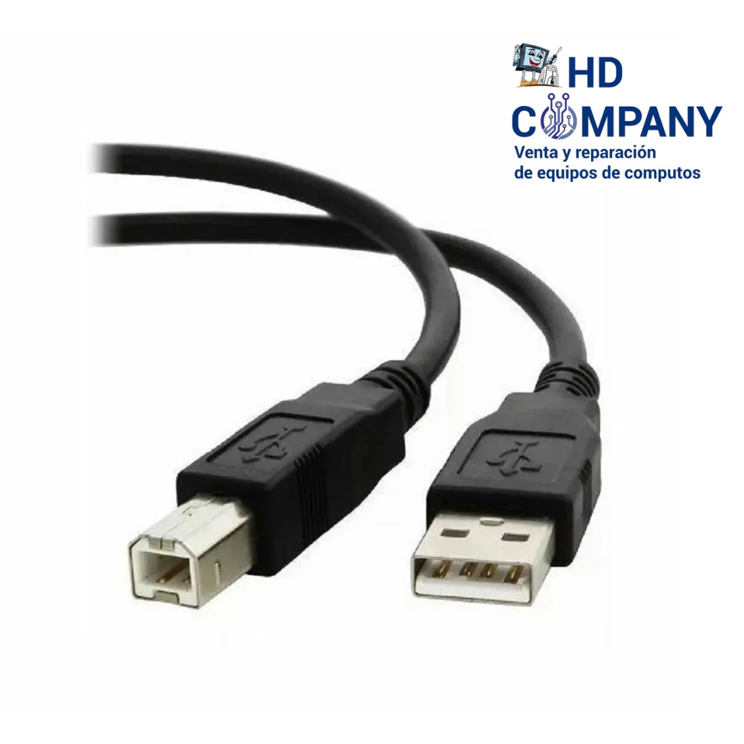 Cable de datos USB 2.0 para impresora 1.5 / 1.8  metros