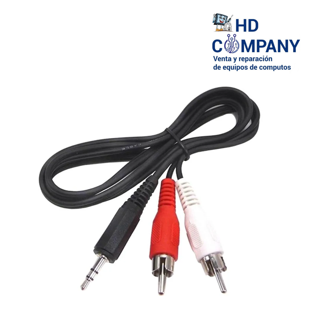 Cable stereo a RCA (analogico)