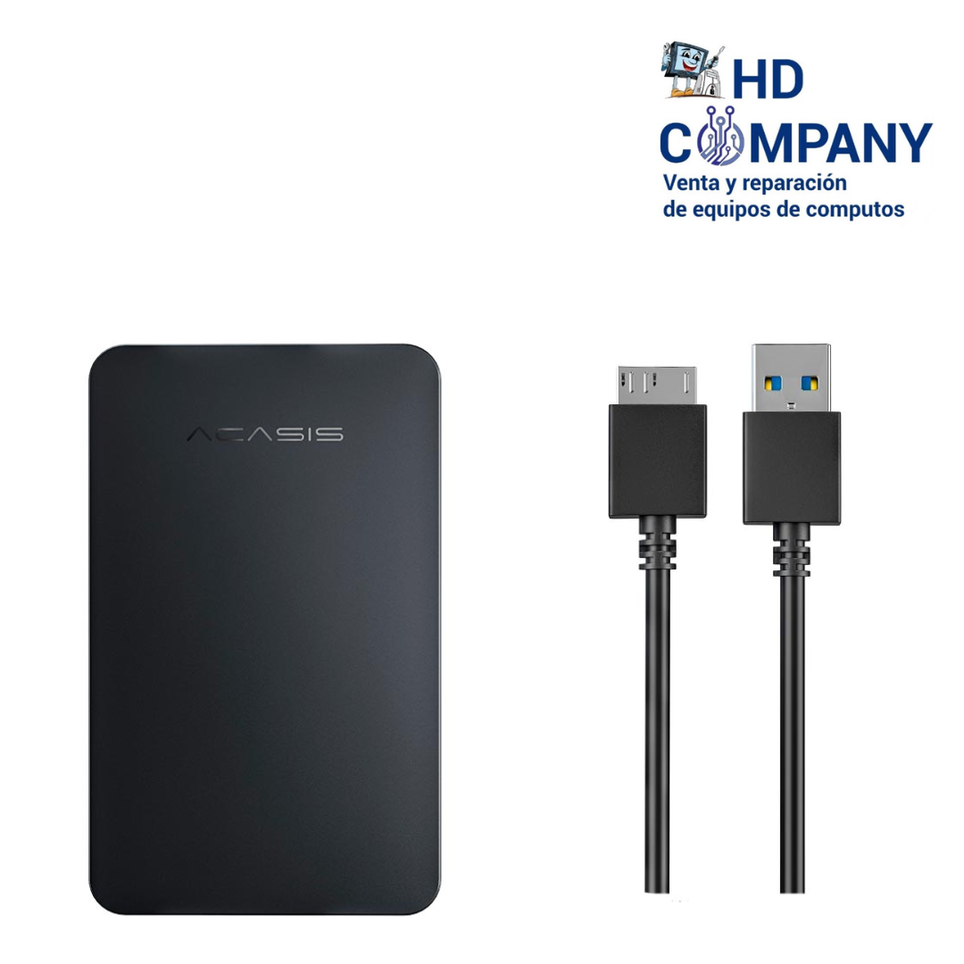 Encapsulado case 2.5 ACASIS 3.0 BK