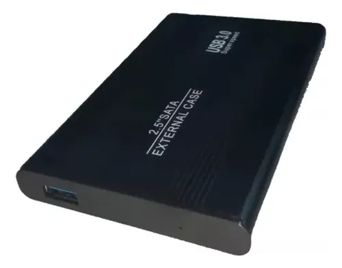 Encapsulado USB 3.0 case negro X BIOS para disco duro 2.5