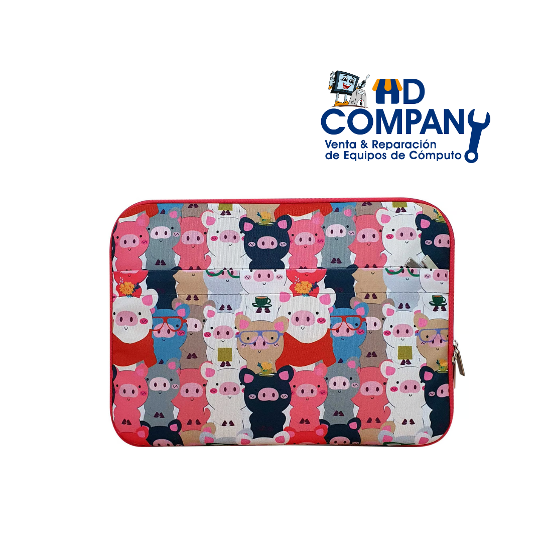 FUNDA CON DISEÑO hello kitty o monster high 10"