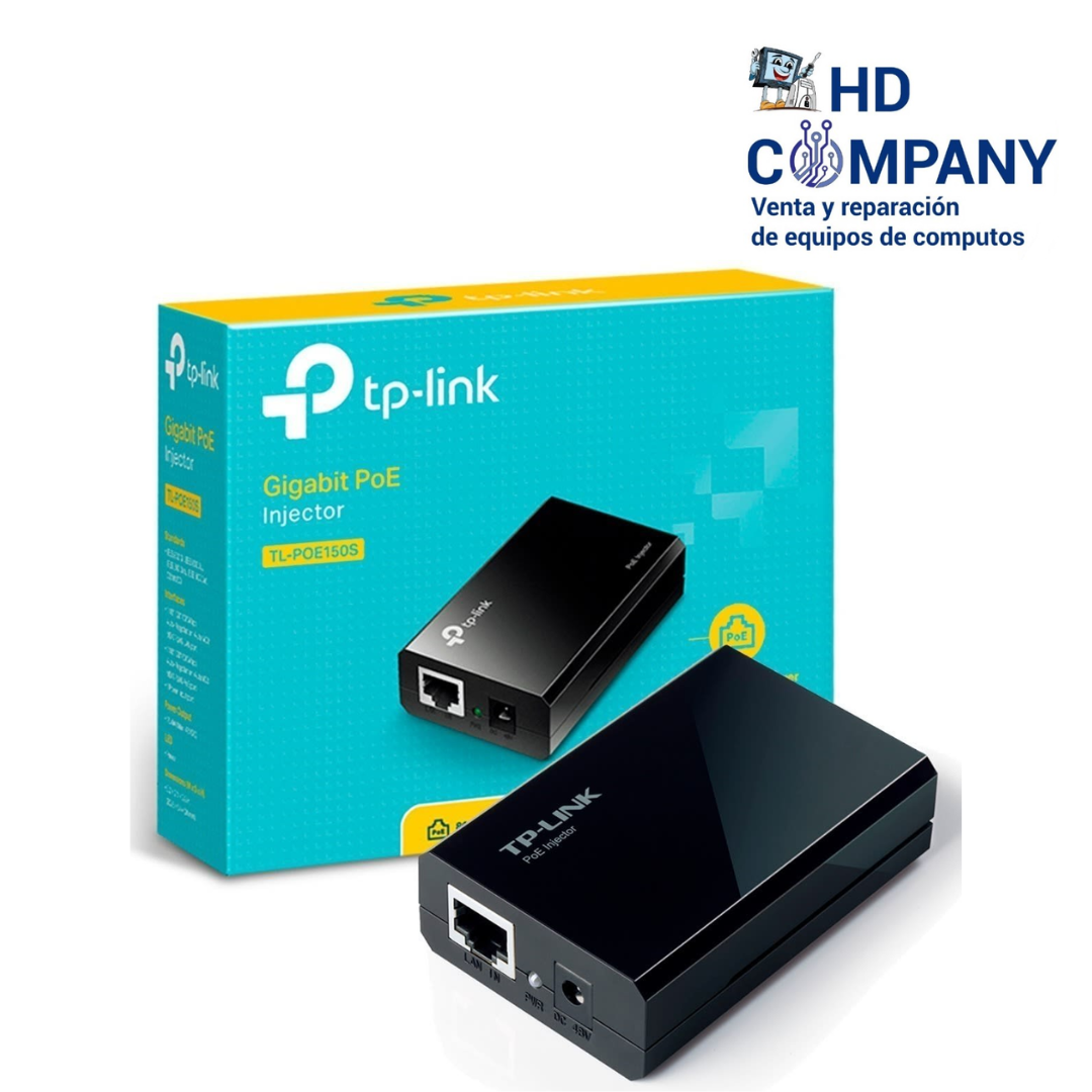 Inyector POE TP-LINK TL-POE150S GIGABIT ETHERNET