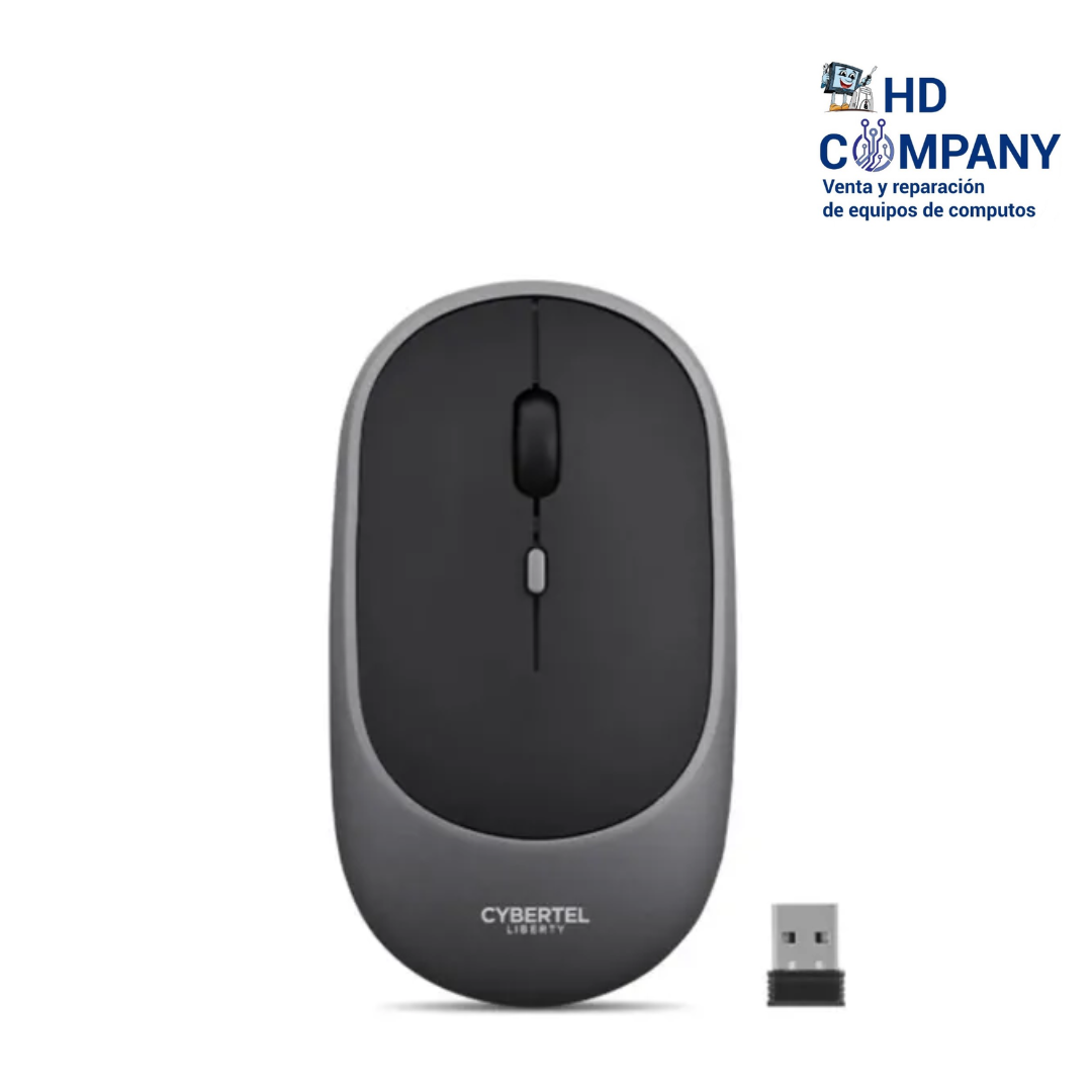MOUSE BT WIFI RECARGABLE LIBERTY GRIS M508B