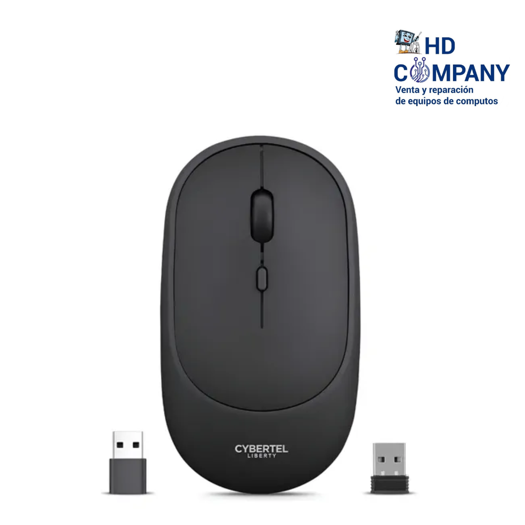 MOUSE BT WIFI RECARGABLE LIBERTY NEGRO M508B