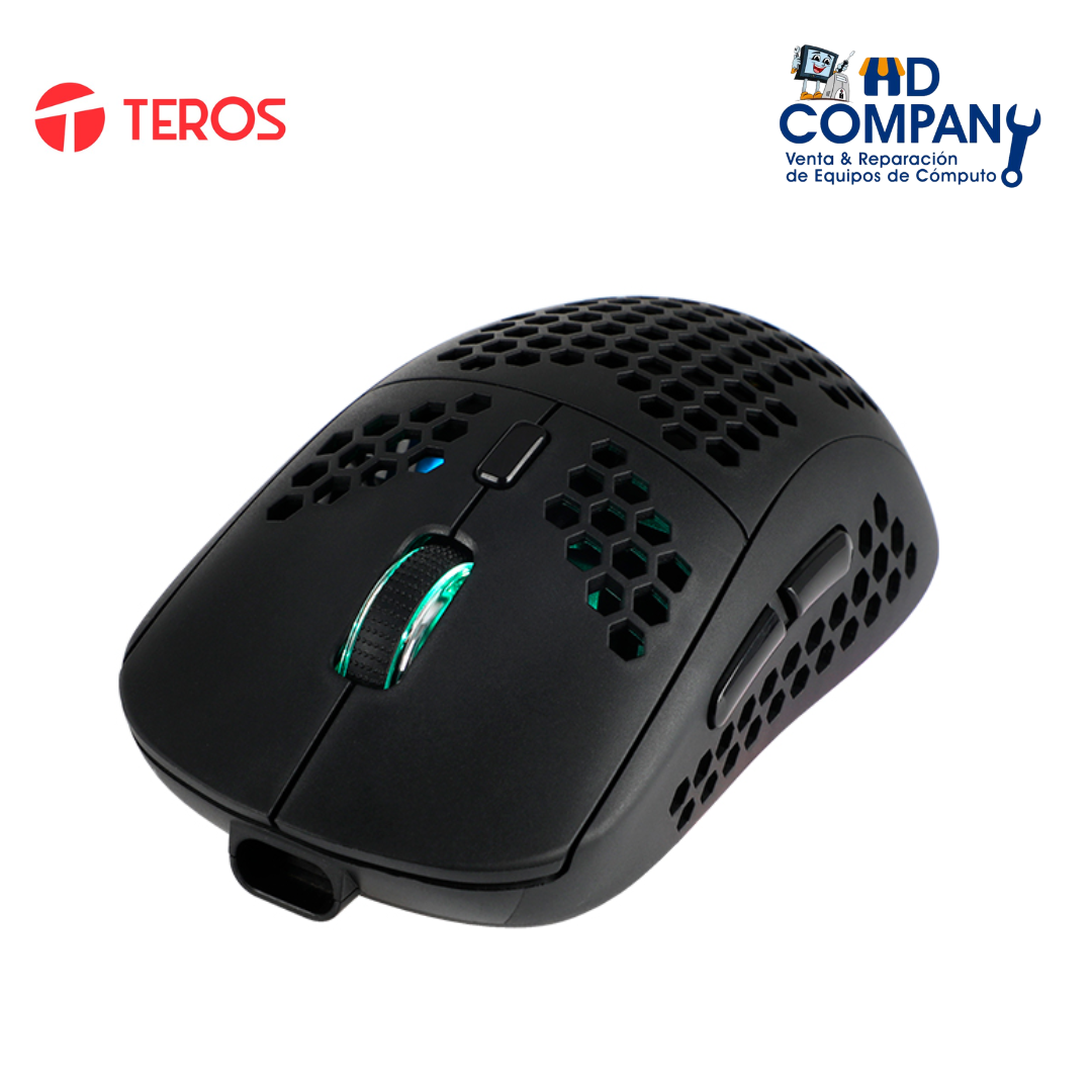 MOUSE ÓPTICO WIRELESS GAMER TEROS TE-5166N RGB