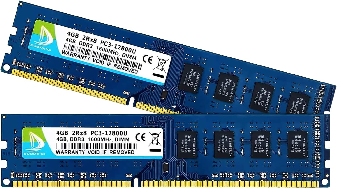 Memoria ram DDR3 DUOMEIQI 8gb 1600 MHZ