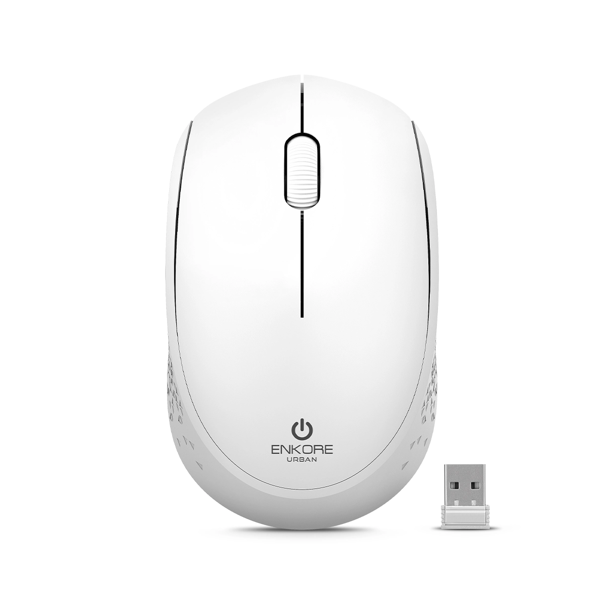 Mouse Inalámbrico WIFI Urban EKM 203W Blanco WHITE- Enkore
