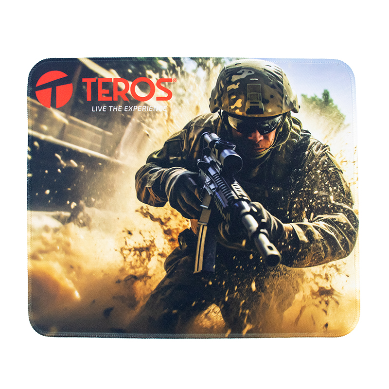 Mouse pad gamer TEROS TE-3018S, multicolor