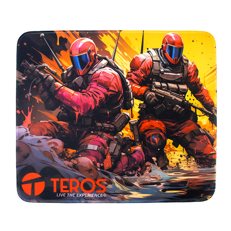 Mouse pad gamer TEROS TE-3019S, multicolor