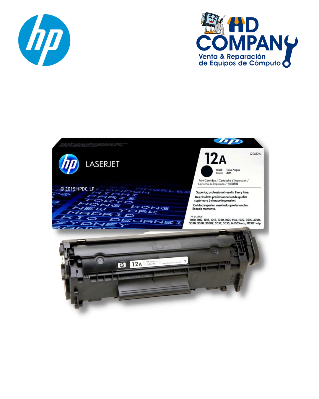 TONER KILO HP 1320 1160 1022 1020 1010