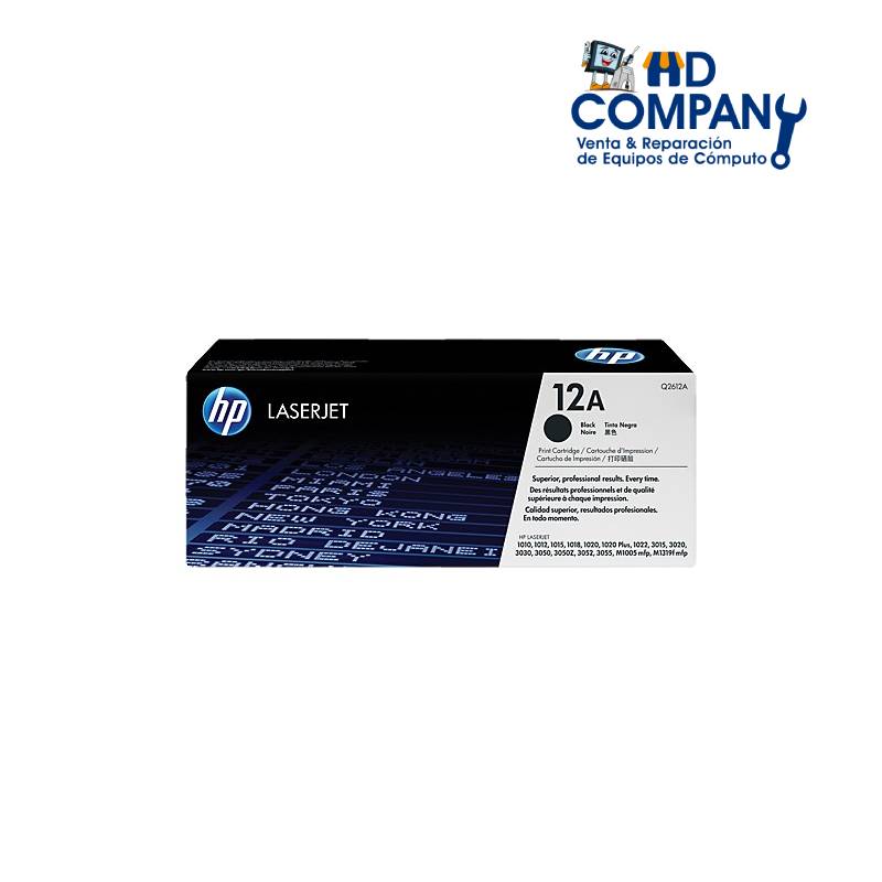 Toner original HP 12A
