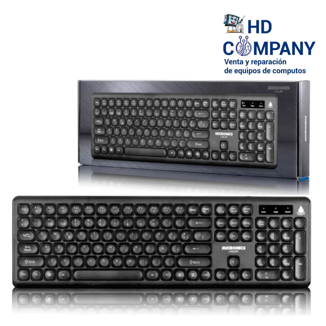Teclado MICRONICS liquid MIC K702K usb