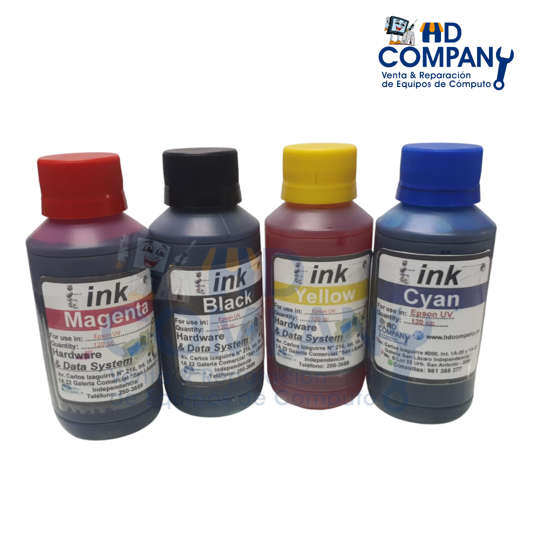 TINTA COMPATIBLE UV 1/8