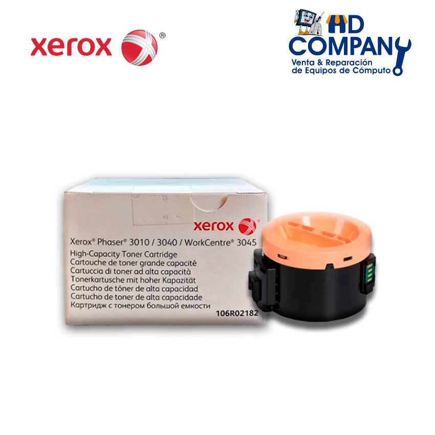 Toner compatible 106R02182 3010 3040 3045| para xerox