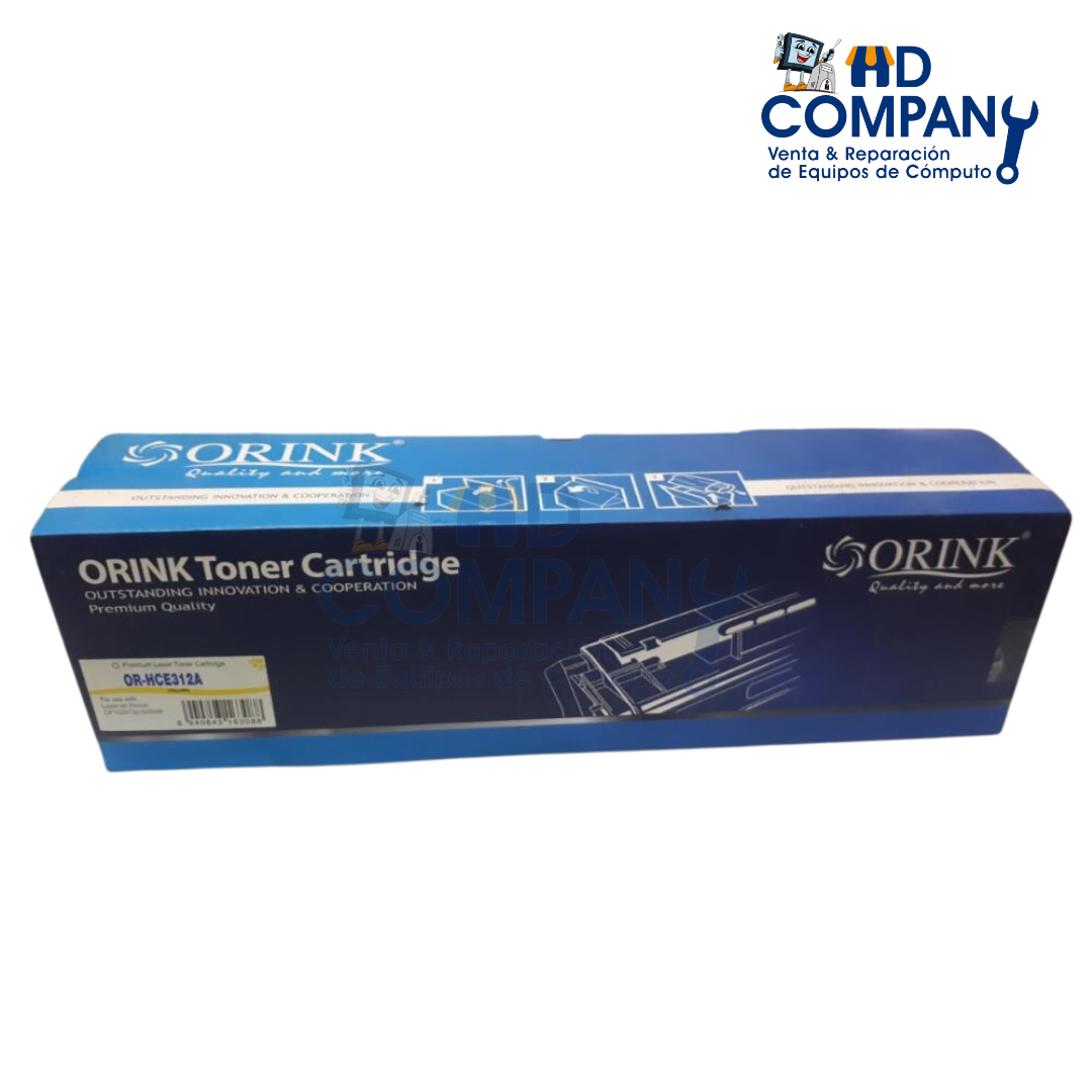 Toner compatible 12A amarillo| para hp