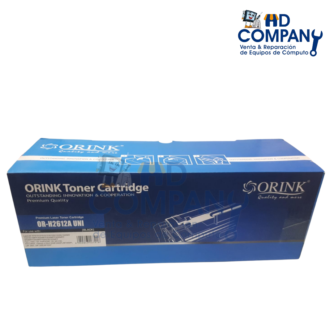 Toner compatible 12A| para hp