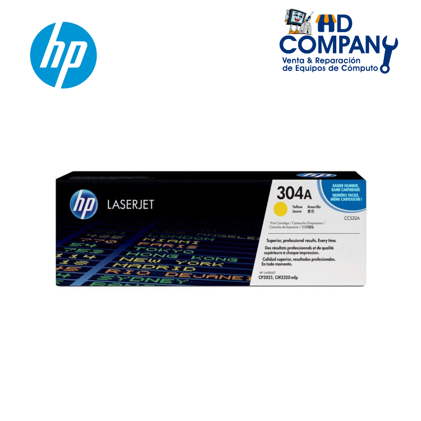 Toner compatible 304A colores | para hp