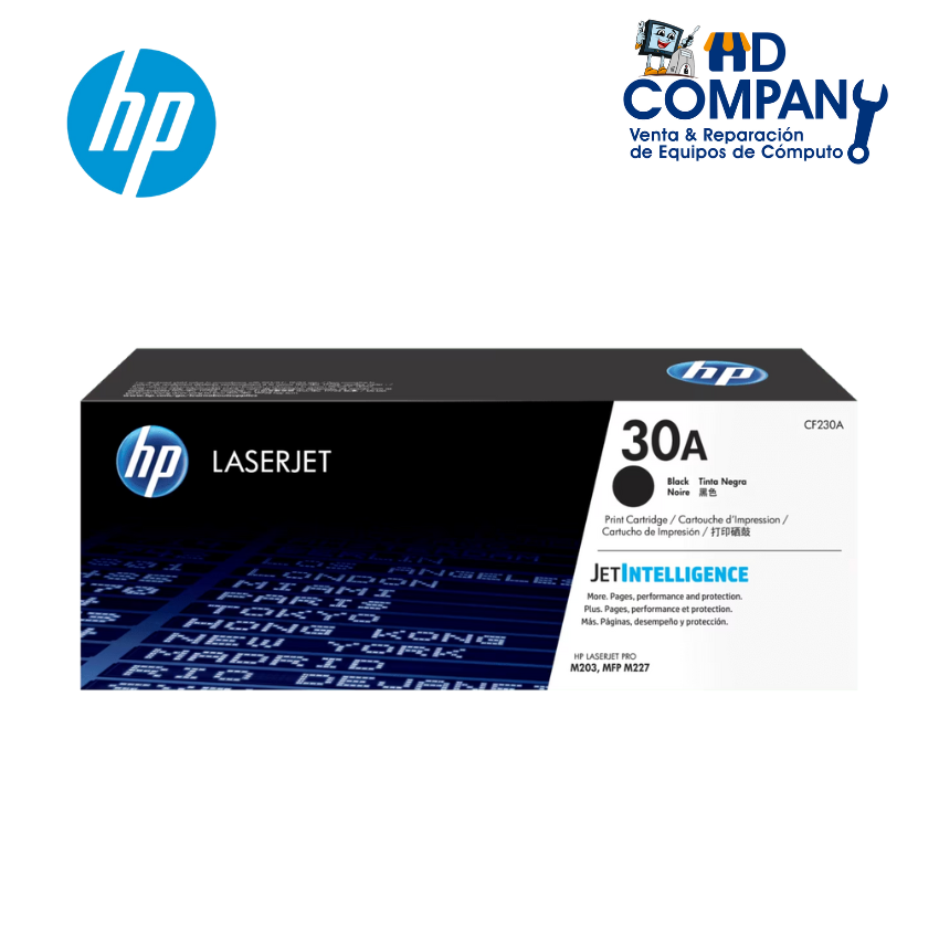 Toner compatible 30A / para hp
