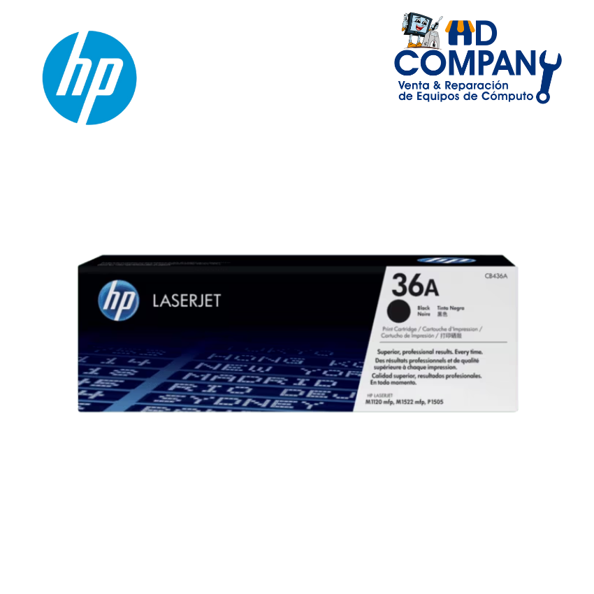 Toner compatible 36A | para hp