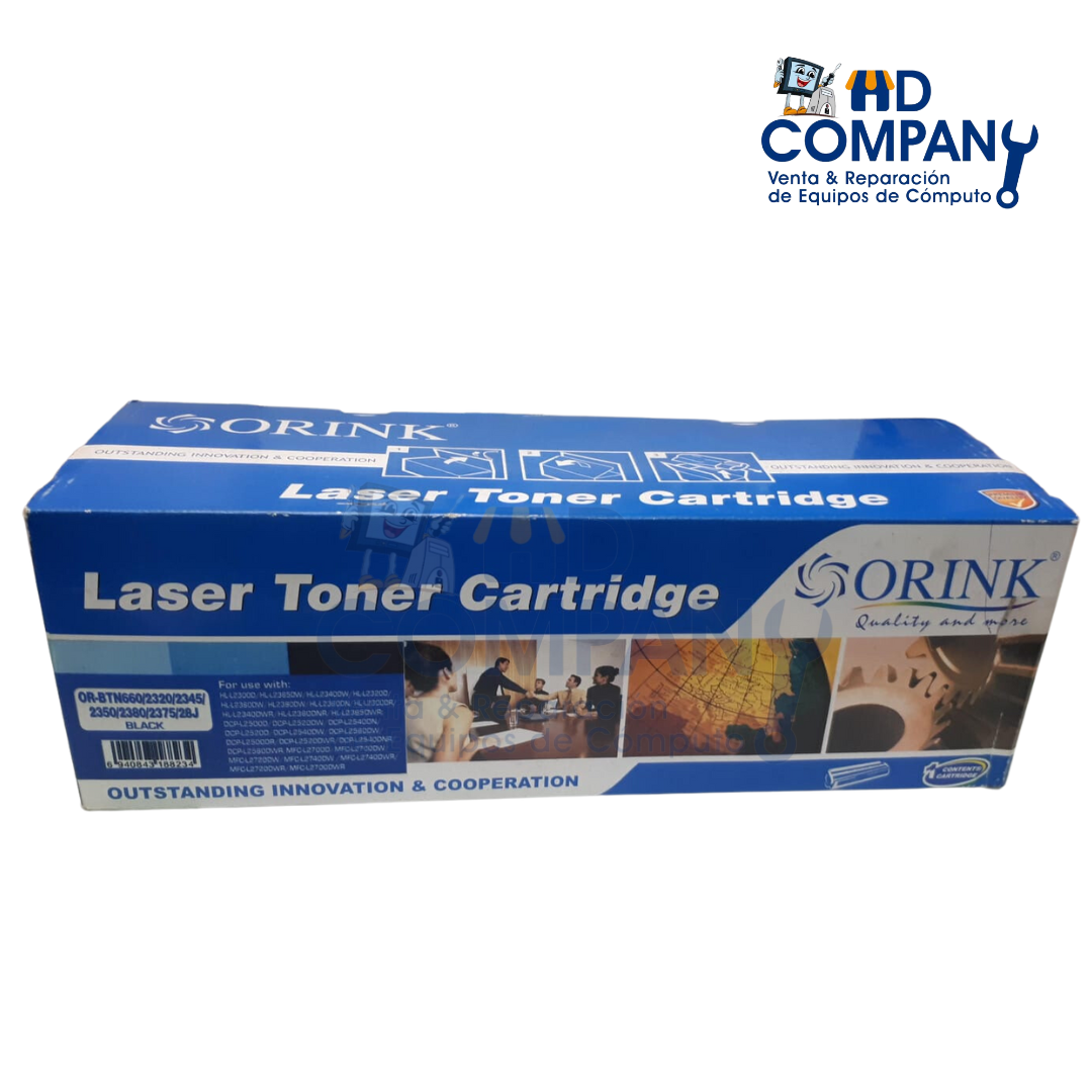 Toner compatible brother TN 660 2320 2345 2350 2380 2375