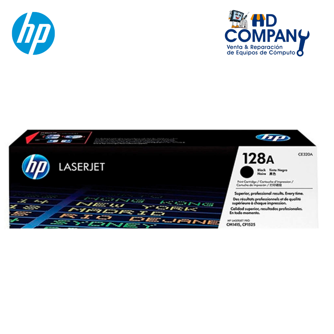 Toner original HP 128A NEGRO