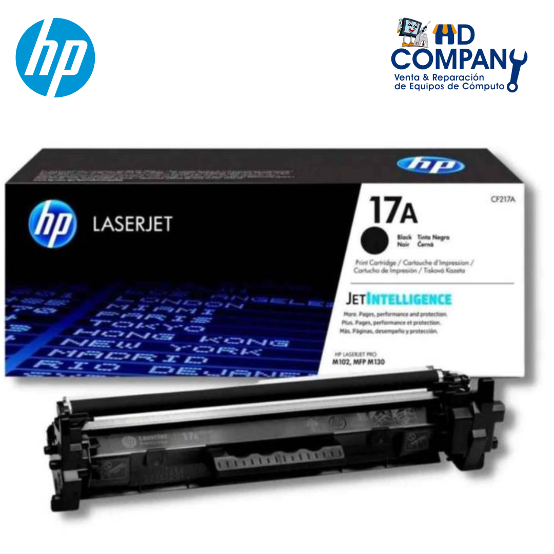 Toner original HP 17A CF217A