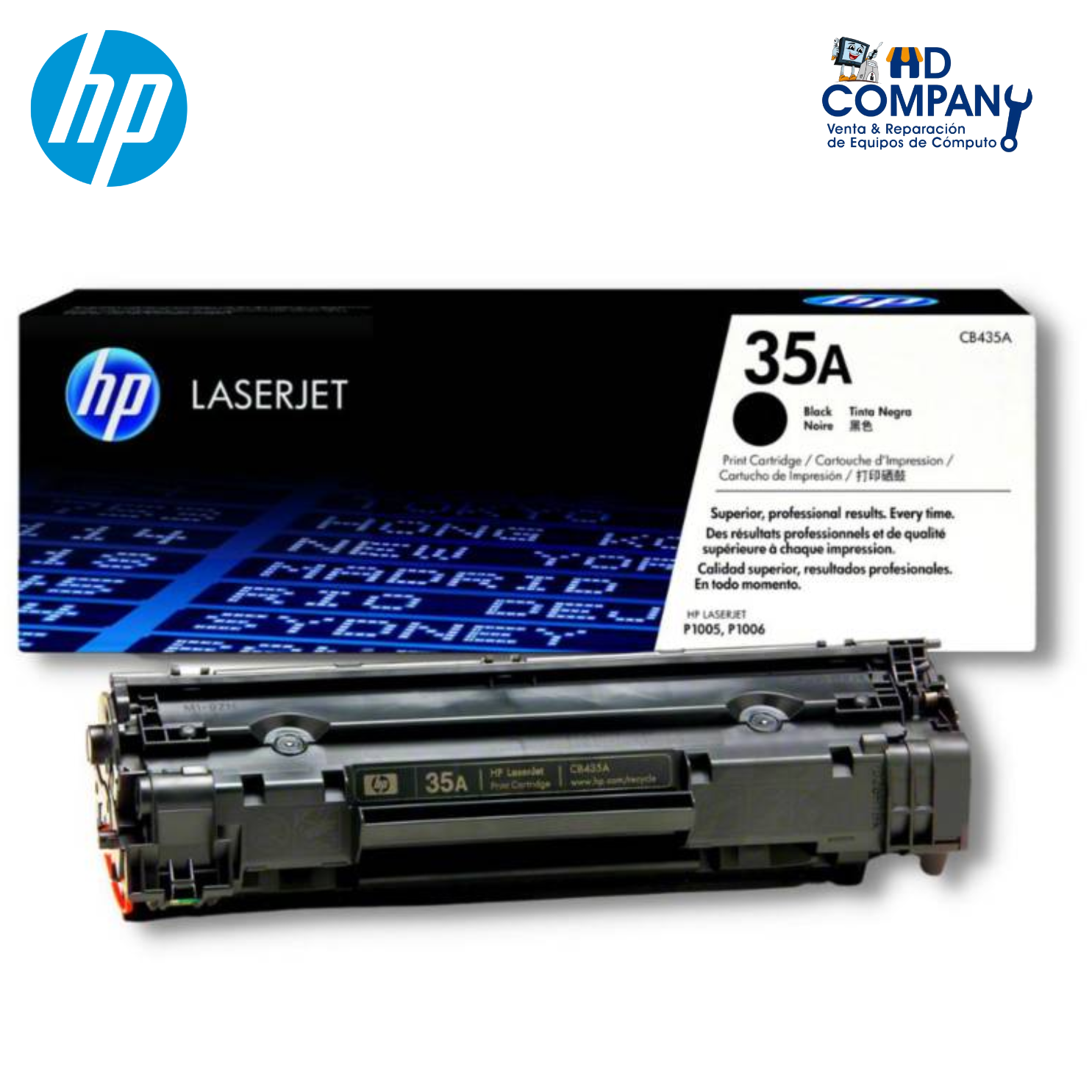 Toner original HP 35A