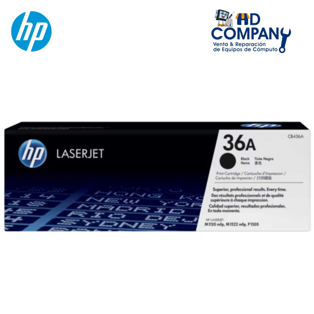 Toner original HP 36A