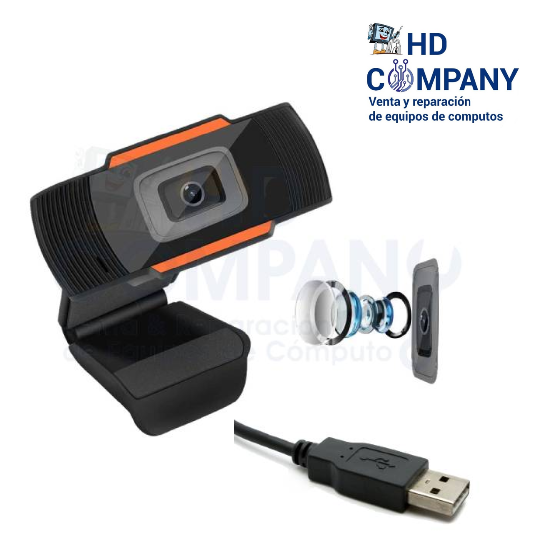 Webcam FHD 1080 Usb black CAJA MARRON