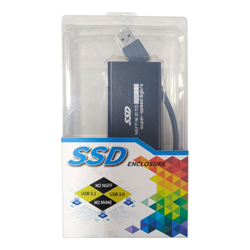encapsulado Ssd M.2 Nvme Sata A Usb 3.0