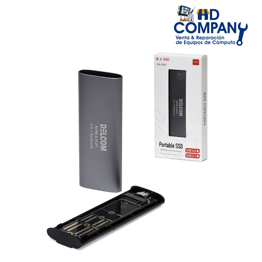 encapsulado  Ssd M.2 Nvme Sata A Usb 3.0 SHL-R320